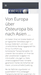 Mobile Screenshot of eberle-logistik.de